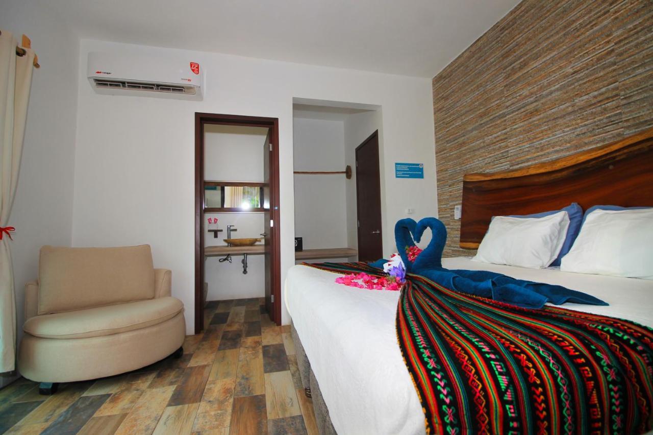 Hotel Pancho Villas Bacalar - Free Bikes And Paddles Екстер'єр фото